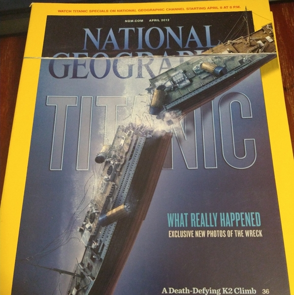Rare National Geographic Magazine April 2012